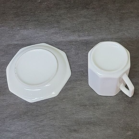 Just Desserts Porcelain Teapot by MSRF NEW Celestial Seasoning ,1 cup & saucer - Picture 10 of 10